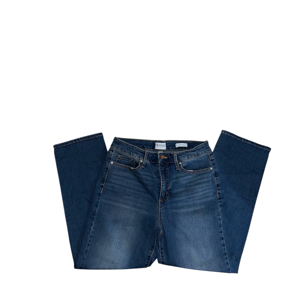 Women's Straight Leg Jeans - Blue